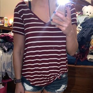 Striped T-shirt, American eagle